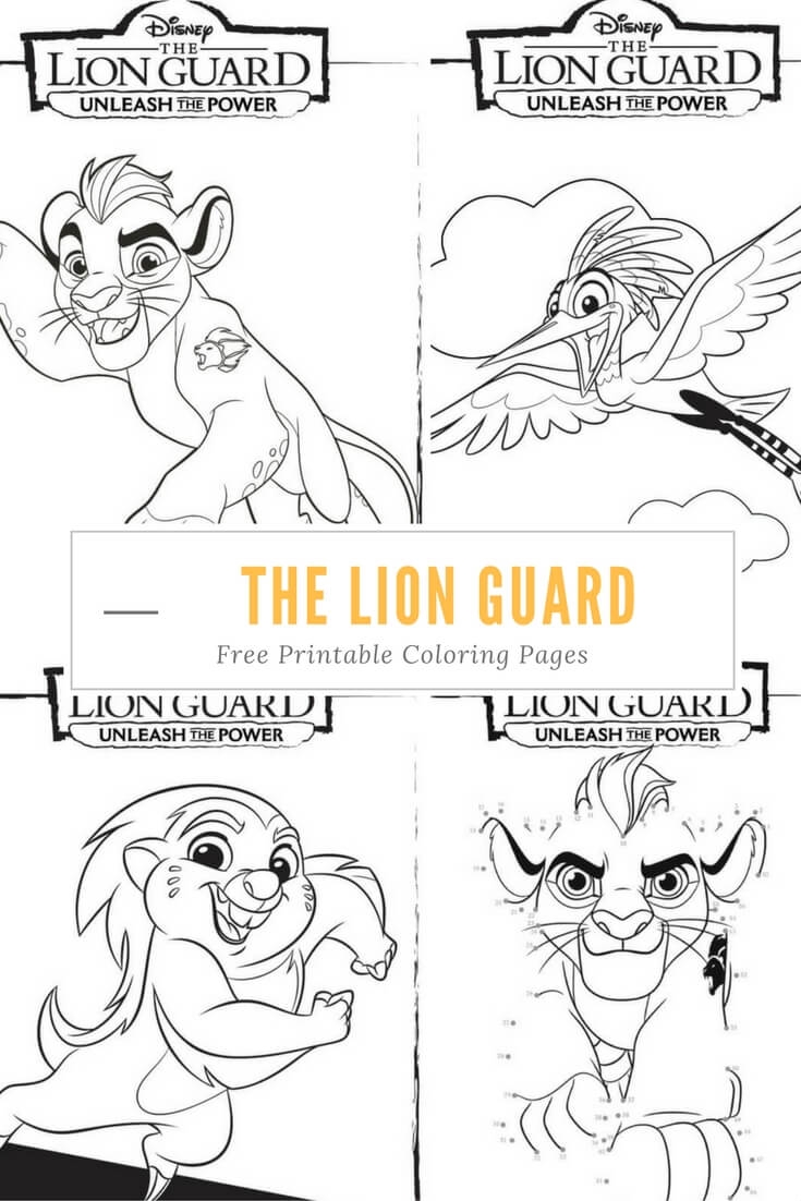 Lion Guard Printable Coloring Pages Lion Guard Printable Coloring Pages