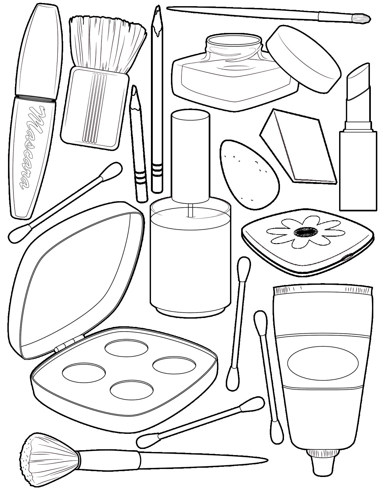 Free Printable Makeup Coloring Pages At GetDrawings Free Download Free Printable Makeup Coloring Pages At GetDrawings Free Download