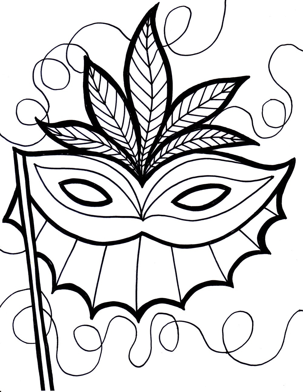 Free Printable Mardi Gras Coloring Pages For Kids Free Printable Mardi Gras Coloring Pages For Kids