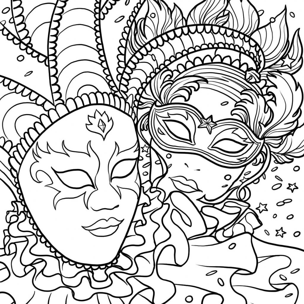 Free Printable Mardi Gras Coloring Pages For Kids Free Printable Mardi Gras Coloring Pages For Kids