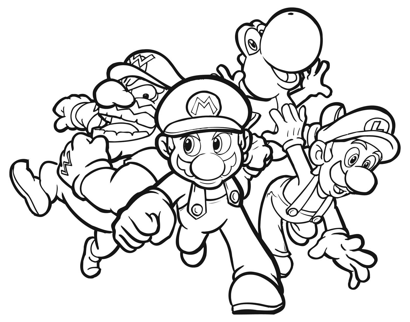 Free Printable Mario Coloring Pages For Kids Free Printable Mario Coloring Pages For Kids