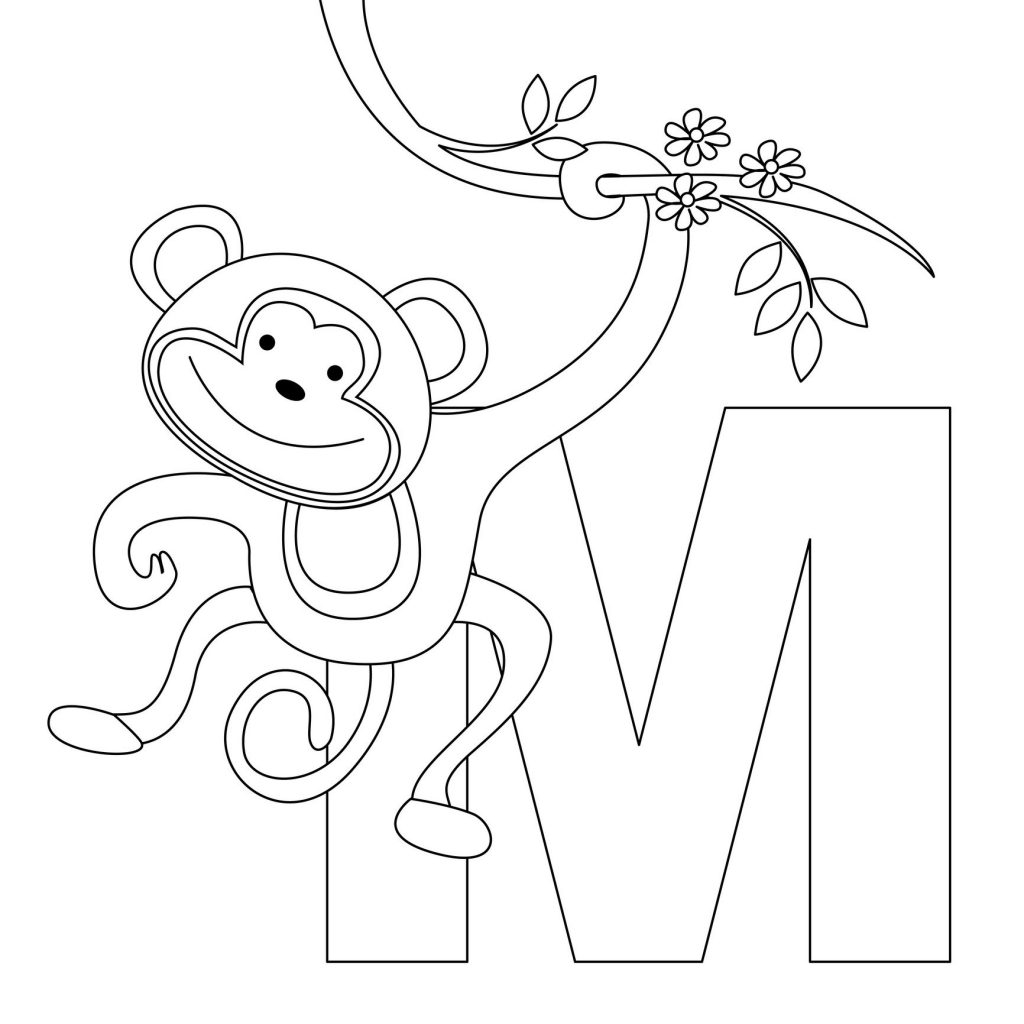 Free Printable Monkey Coloring Pages For Kids Free Printable Monkey Coloring Pages For Kids