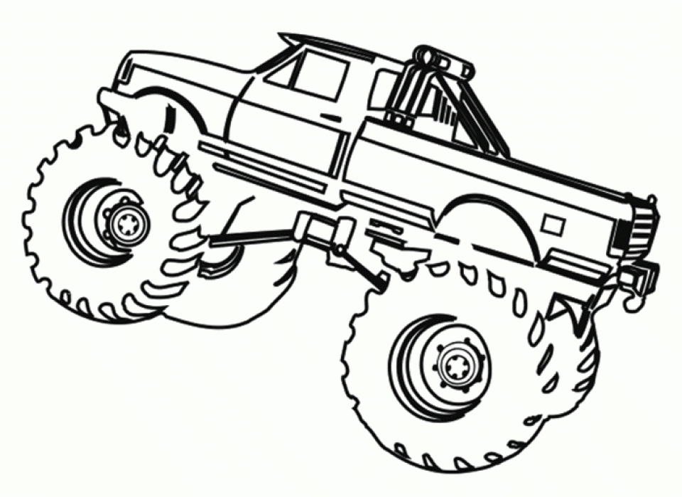 Free Printable Monster Truck Coloring Pages Free Printable Monster Truck Coloring Pages