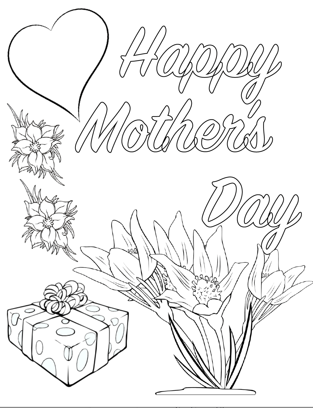 Free Printable Mother S Day Coloring Pages 4 Designs Free Printable Mother S Day Coloring Pages 4 Designs