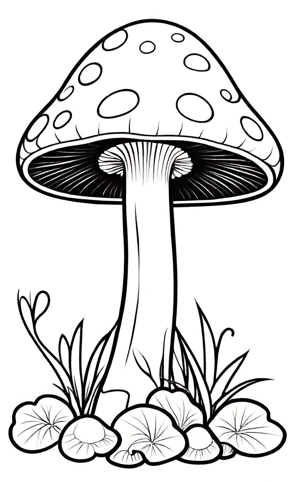 Free Printable Mushroom Coloring Pages E T M K LT R Free Printable Mushroom Coloring Pages E T M K LT R
