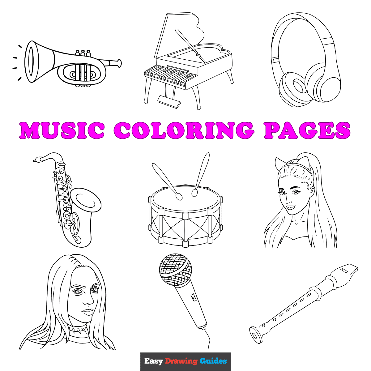 Free Printable Music Coloring Pages For Kids Free Printable Music Coloring Pages For Kids