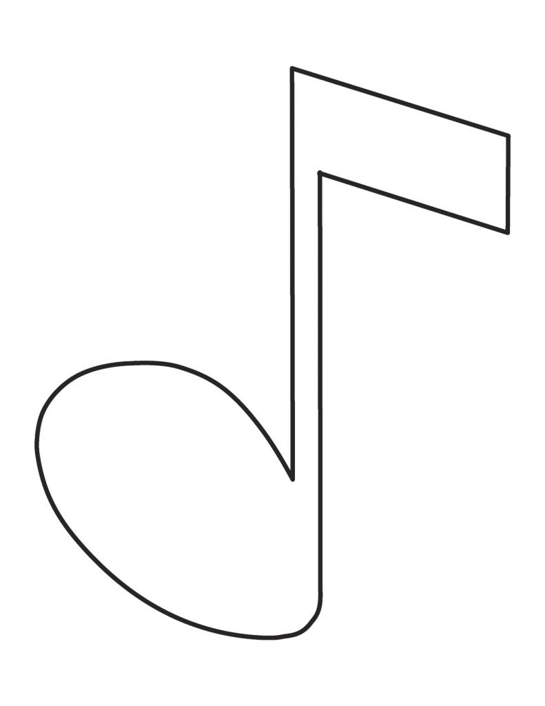Free Printable Music Note Coloring Pages For Kids Free Printable Music Note Coloring Pages For Kids