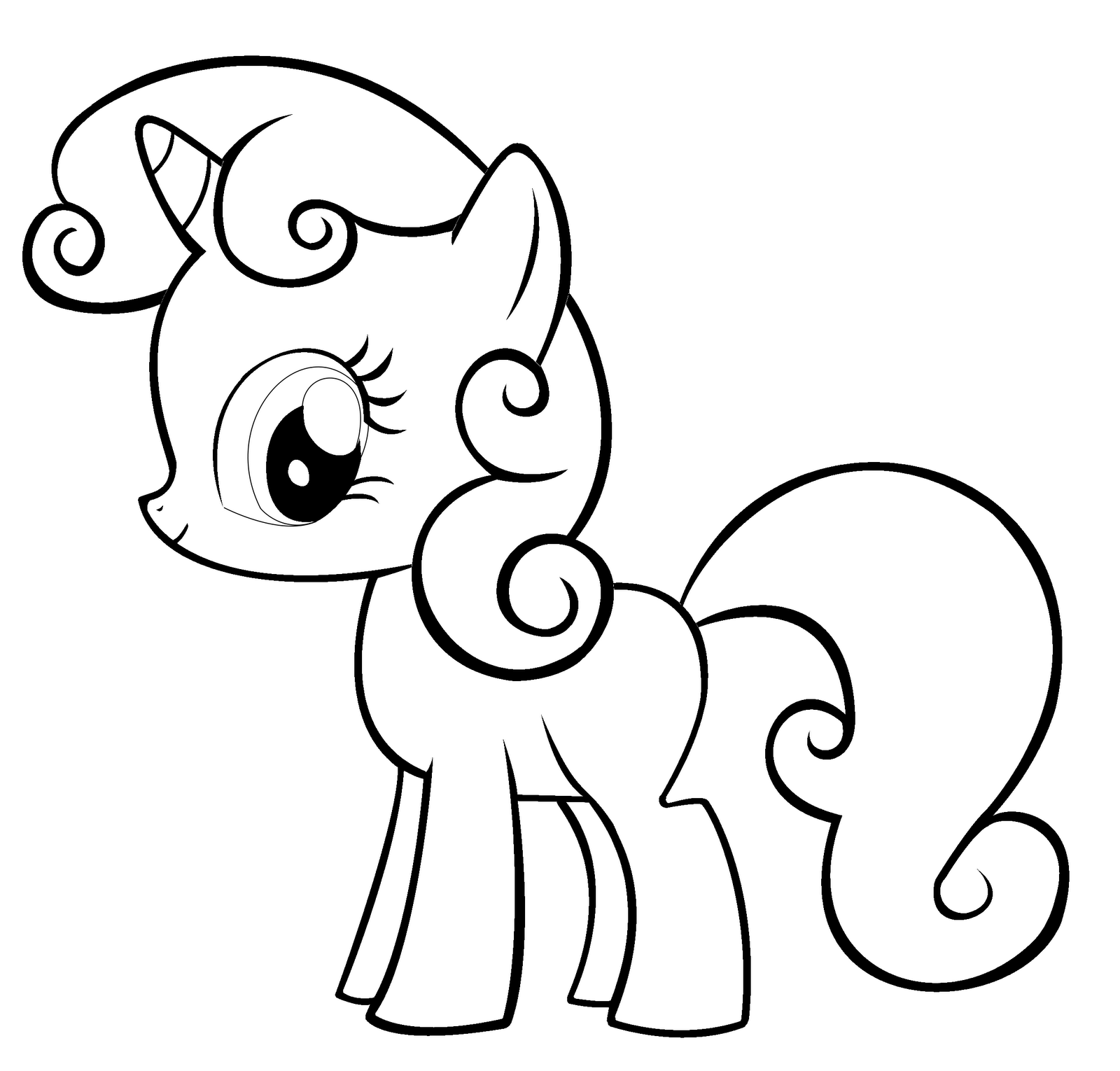 Free Printable My Little Pony Coloring Pages Free Printable My Little Pony Coloring Pages