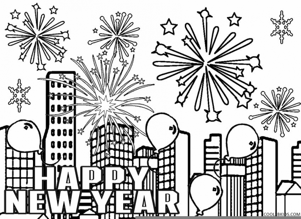 Free Printable New Years Coloring Pages For Kids Free Printable New Free Printable New Years Coloring Pages For Kids Free Printable New
