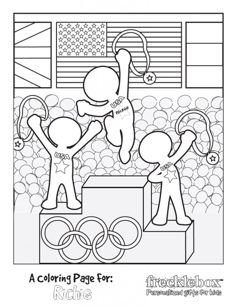 Free Printable Olympic Coloring Pages Free Printable Olympic Coloring Pages