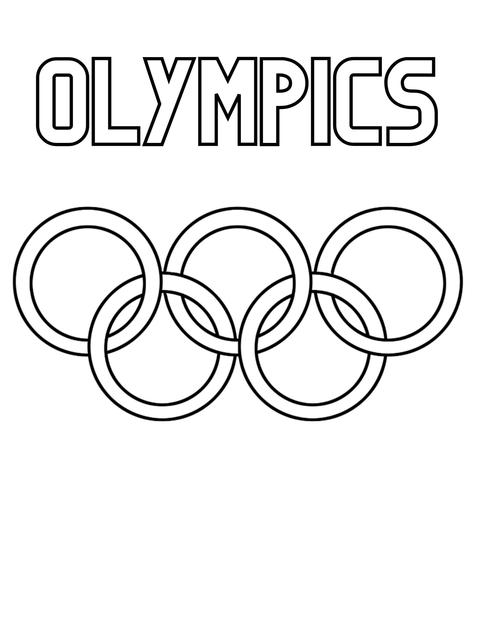 Free Printable Olympic Rings Coloring Pages Classy Mommy Free Printable Olympic Rings Coloring Pages Classy Mommy
