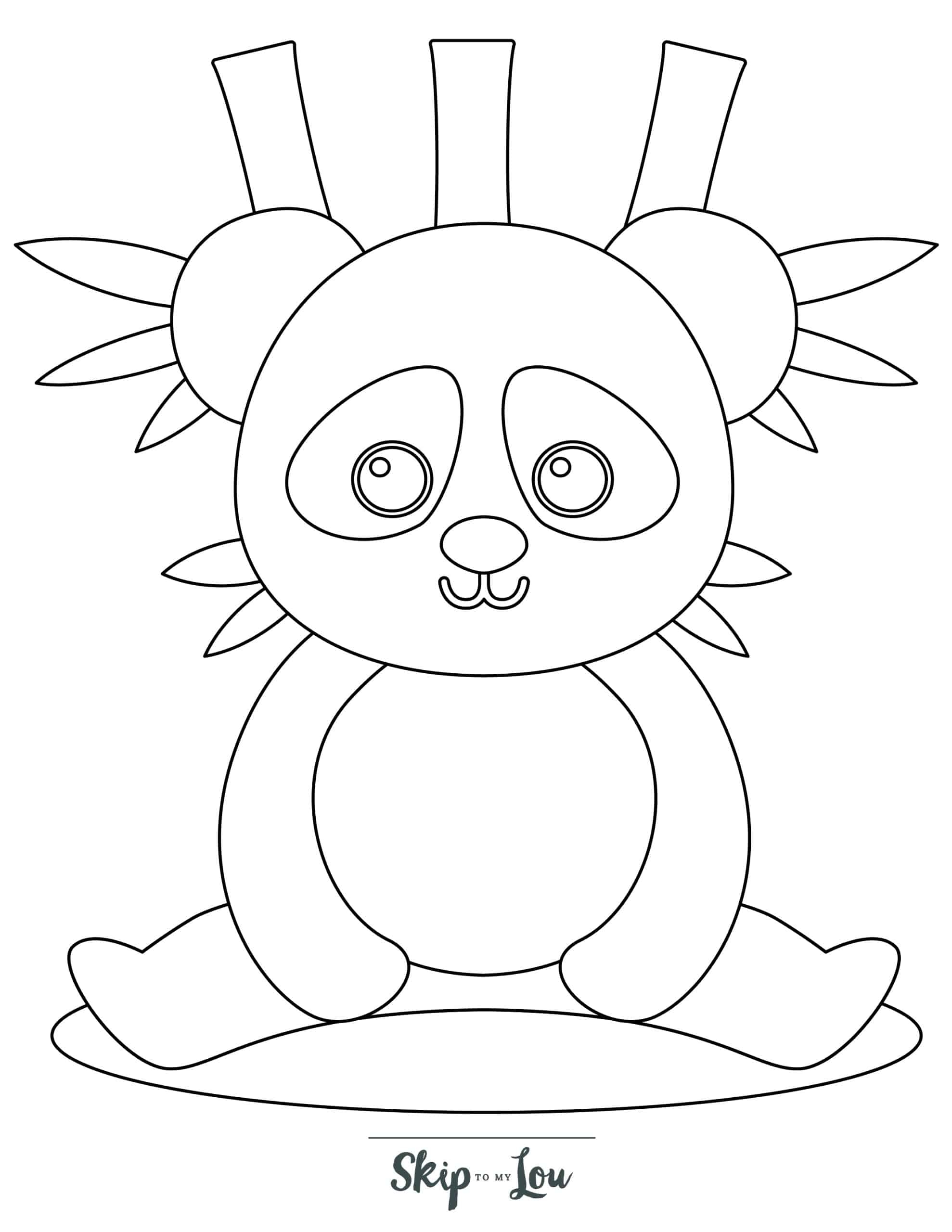 Free Printable Panda Coloring Pages For Kids Skip To My Lou Free Printable Panda Coloring Pages For Kids Skip To My Lou