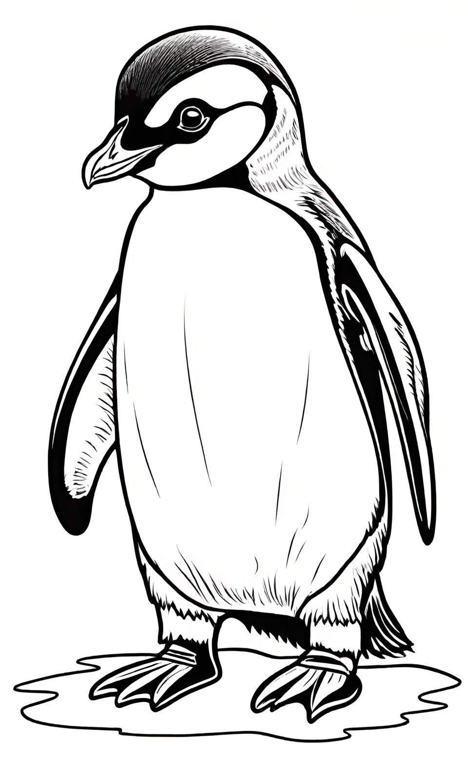 Free Printable Penguin Coloring Pages E T M K LT R Free Printable Penguin Coloring Pages E T M K LT R