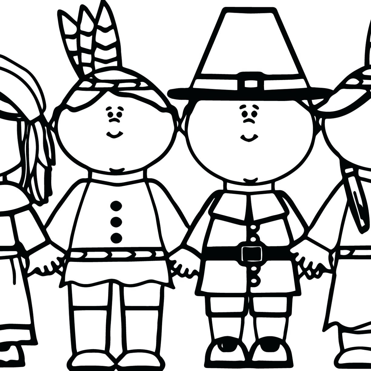 Free Printable Pilgrim Coloring Pages Free Printable Pilgrim Coloring Pages