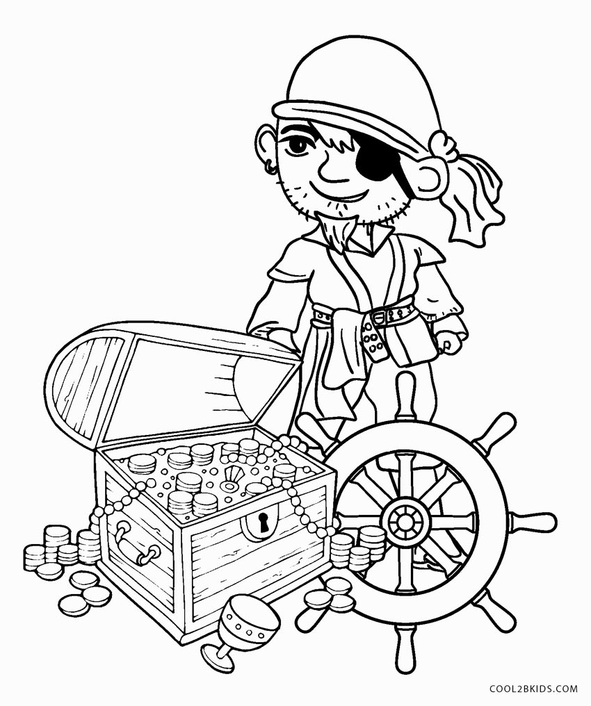 Free Printable Pirate Coloring Pages For Kids Free Printable Pirate Coloring Pages For Kids