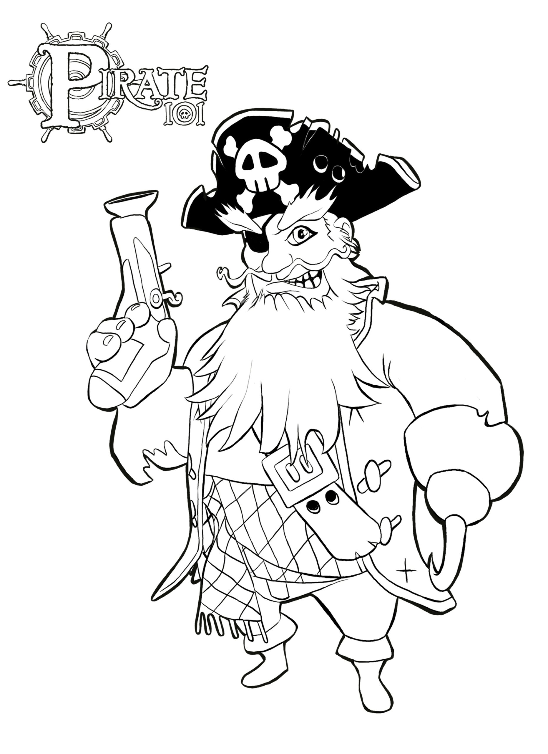Free Printable Pirate Coloring Pages Free Printable Pirate Coloring Pages
