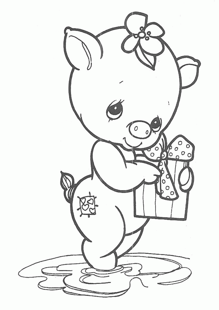 Free Printable Precious Moments Coloring Pages Coloring Home