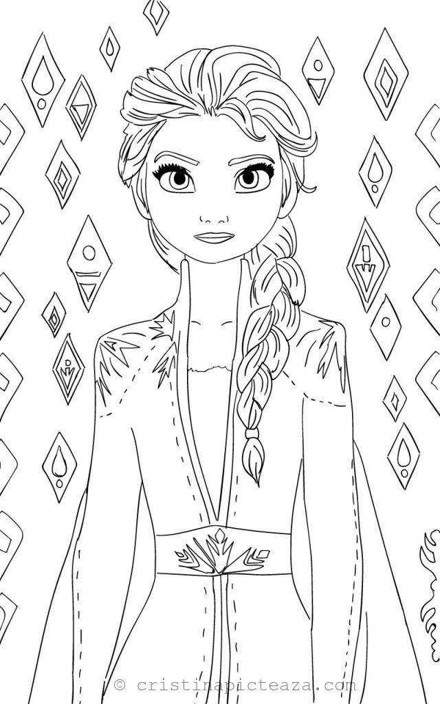 Free Printable Print Frozen 2 Coloring Pages Elsa Hair Down Elsa With Free Printable Print Frozen 2 Coloring Pages Elsa Hair Down Elsa With