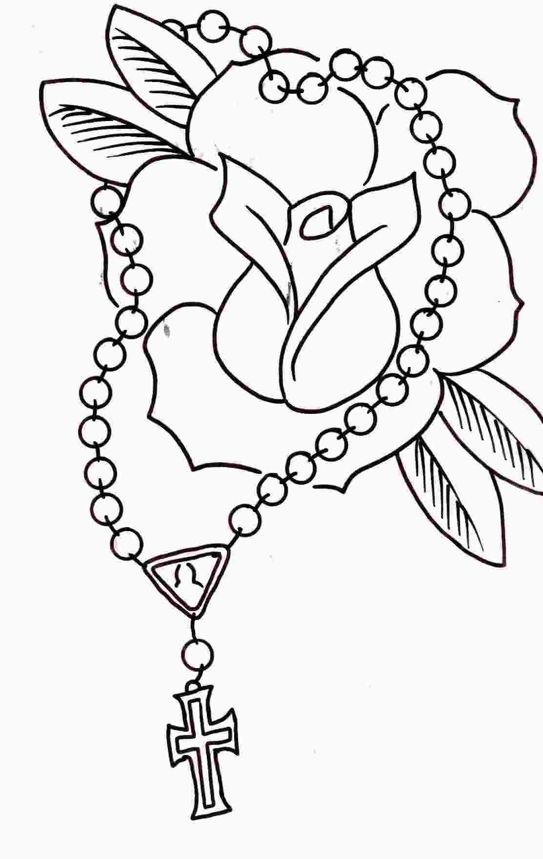 Free Printable Rosary Coloring Pages Coloring Pages Free Printable Rosary Coloring Pages Coloring Pages