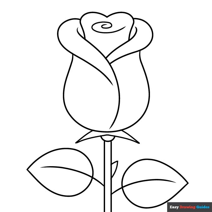 Free Printable Rose Coloring Pages For Kids Rose Coloring Pages Free Printable Rose Coloring Pages For Kids Rose Coloring Pages