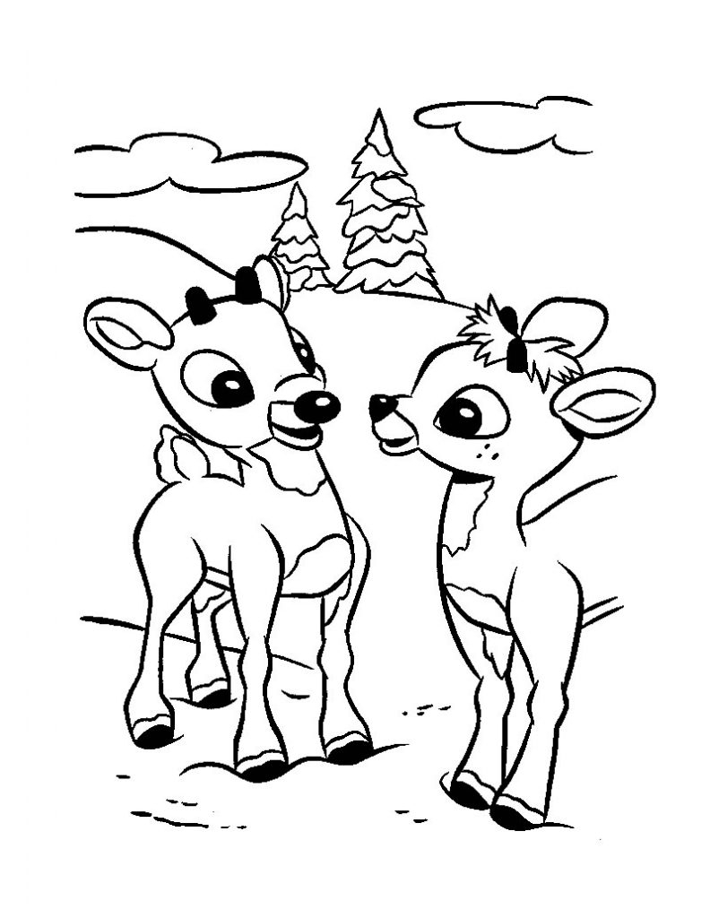 Free Printable Rudolph Coloring Pages For Kids Free Printable Rudolph Coloring Pages For Kids