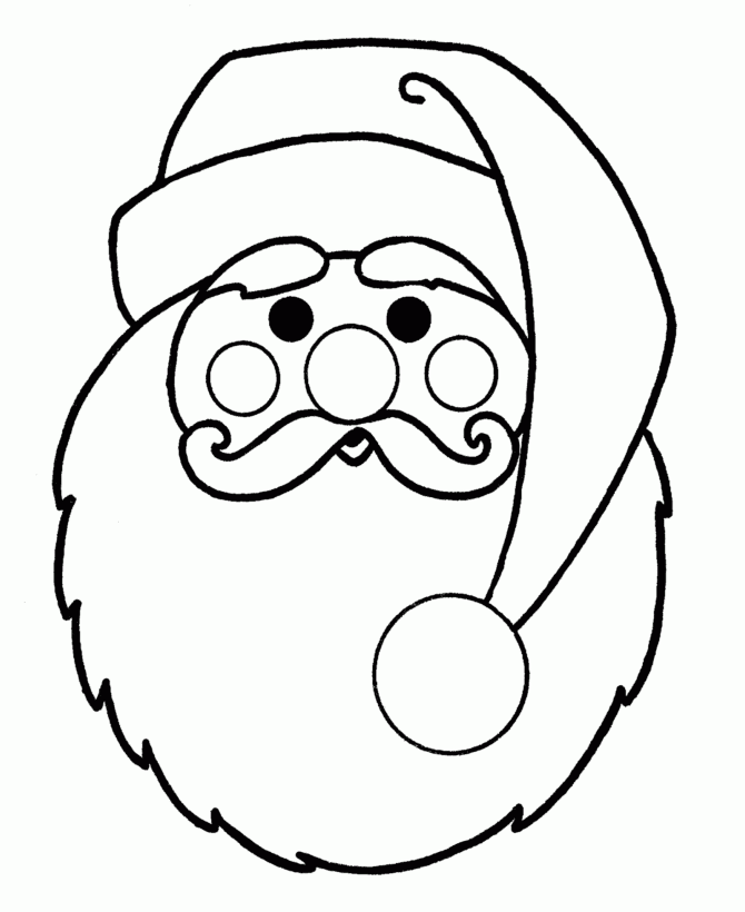 Free Printable Santa Claus Coloring Pages For Kids Free Printable Santa Claus Coloring Pages For Kids