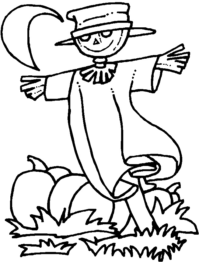 Free Printable Scarecrow Coloring Pages For Kids Free Printable Scarecrow Coloring Pages For Kids