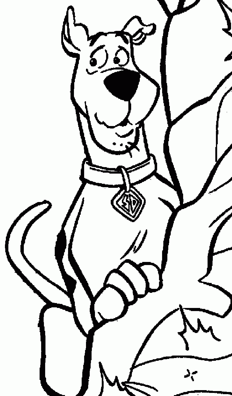 Free Printable Coloring Pages Of Scooby Doo Free Printable Coloring Pages Of Scooby Doo