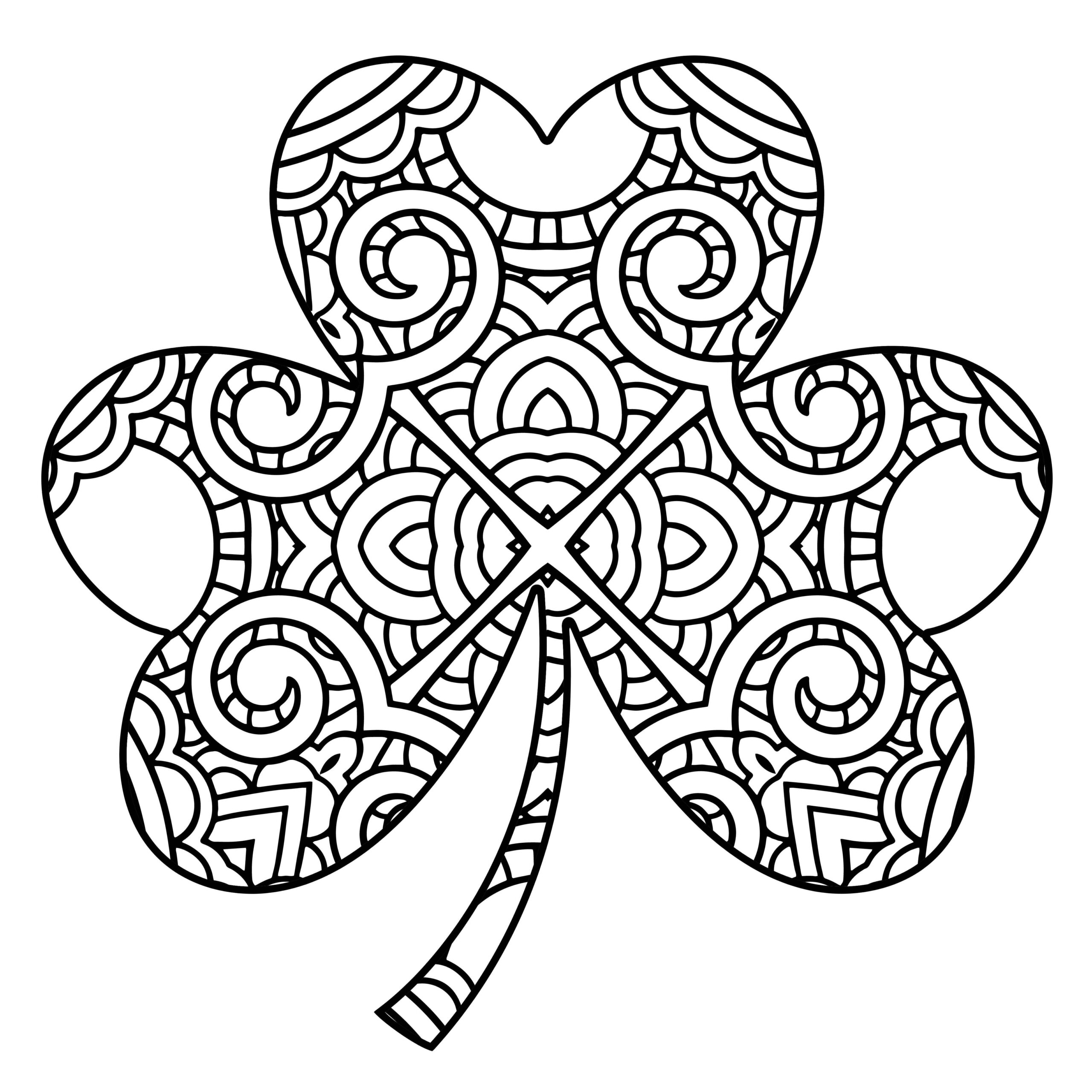 Free Printable Shamrock Coloring Pages For Adults AsherteWalsh Free Printable Shamrock Coloring Pages For Adults AsherteWalsh