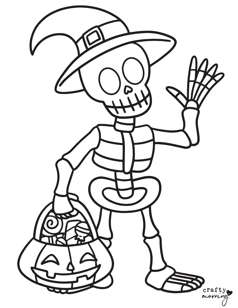 Free Printable Skeleton Coloring Pages Crafty Morning Free Printable Skeleton Coloring Pages Crafty Morning