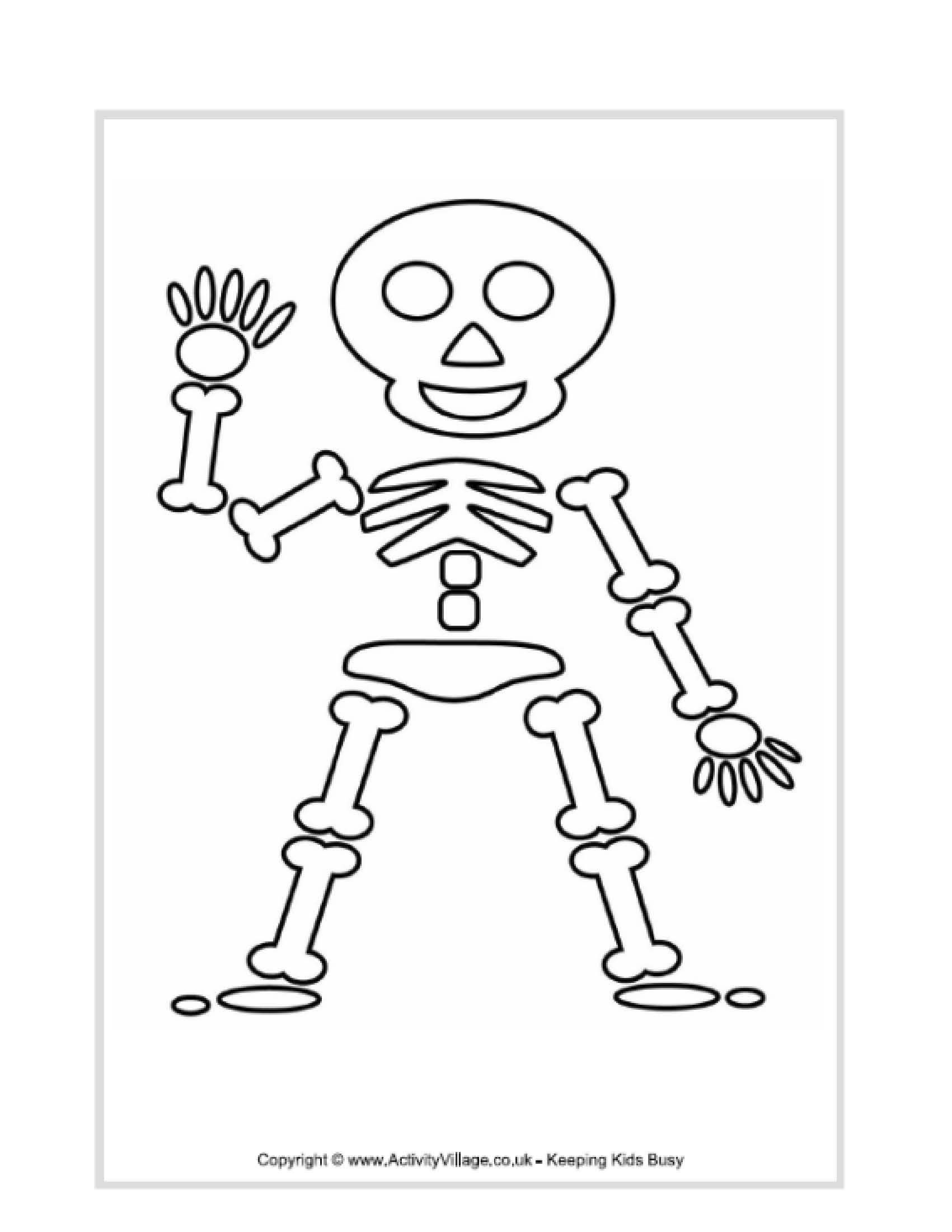 Free Printable Skeleton Coloring Pages Free Printable Free Printable Skeleton Coloring Pages Free Printable