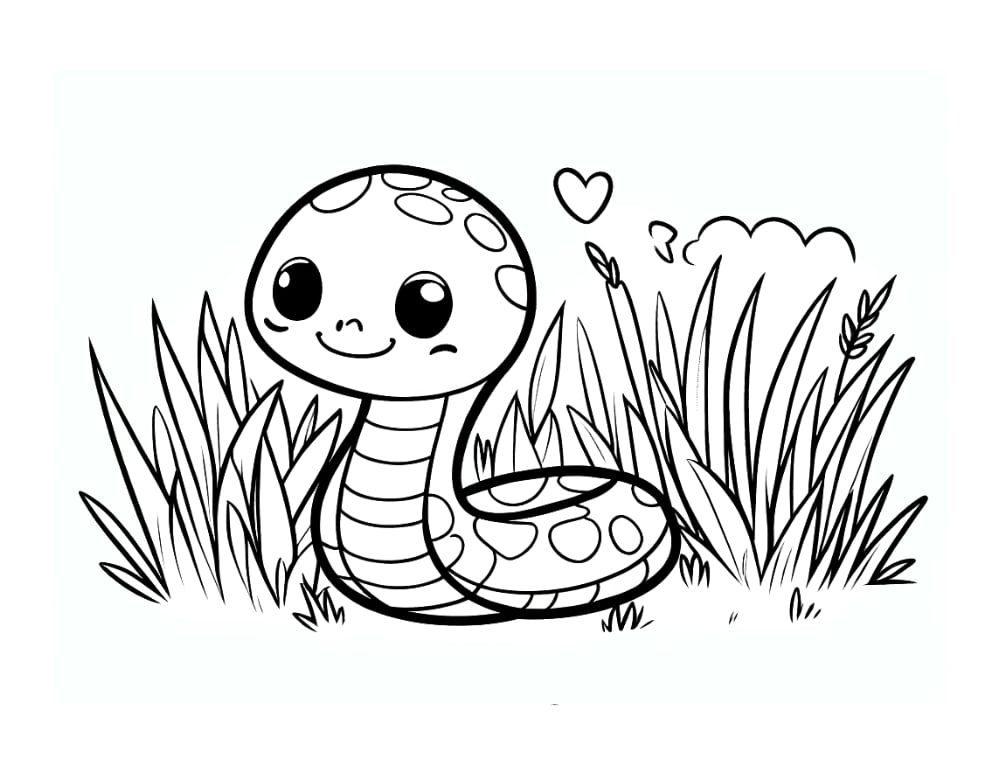 Free Printable Snake Coloring Pages Free Printable Snake Coloring Pages
