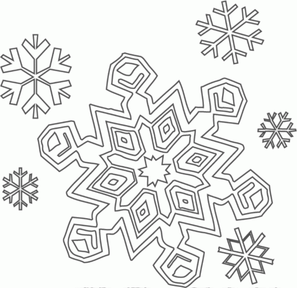 Free Printable Snowflake Coloring Pages For Kids Snowflake Coloring