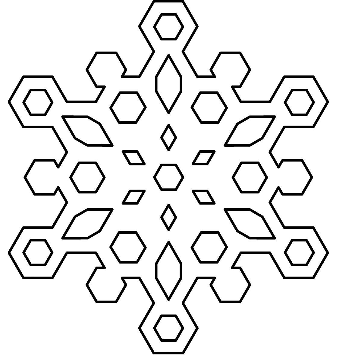 Free Printable Snowflakes Coloring Pages Free Printable Snowflakes Coloring Pages