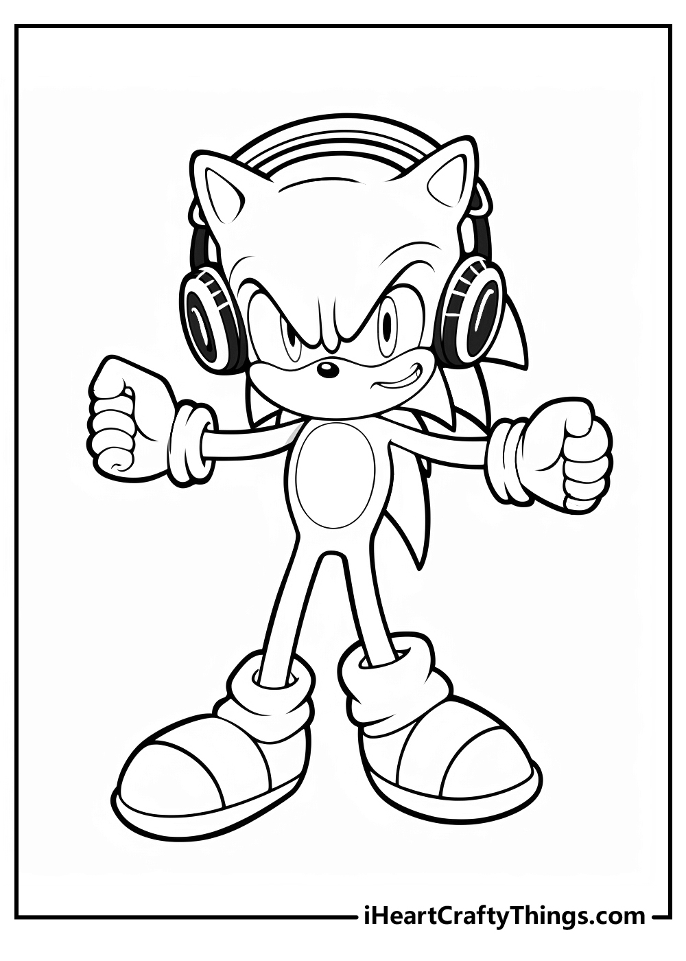 Free Printable Sonic Coloring Page Download Print Or Color 54 OFF