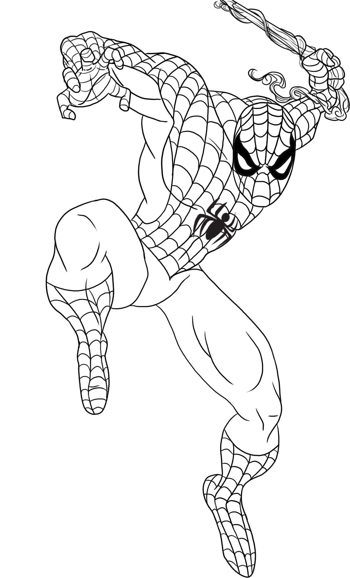 Free Spiderman Printable Coloring Pages Free Spiderman Printable Coloring Pages