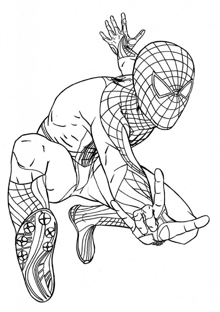 Free Printable Spiderman Coloring Pages For Kids Free Printable Spiderman Coloring Pages For Kids