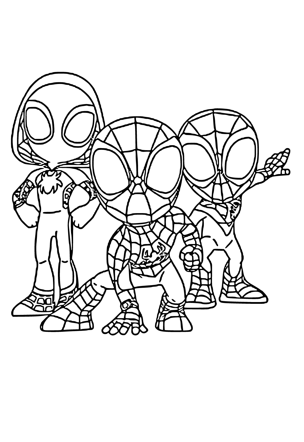 Spidey Coloring Pages Printable Spidey Coloring Pages Printable