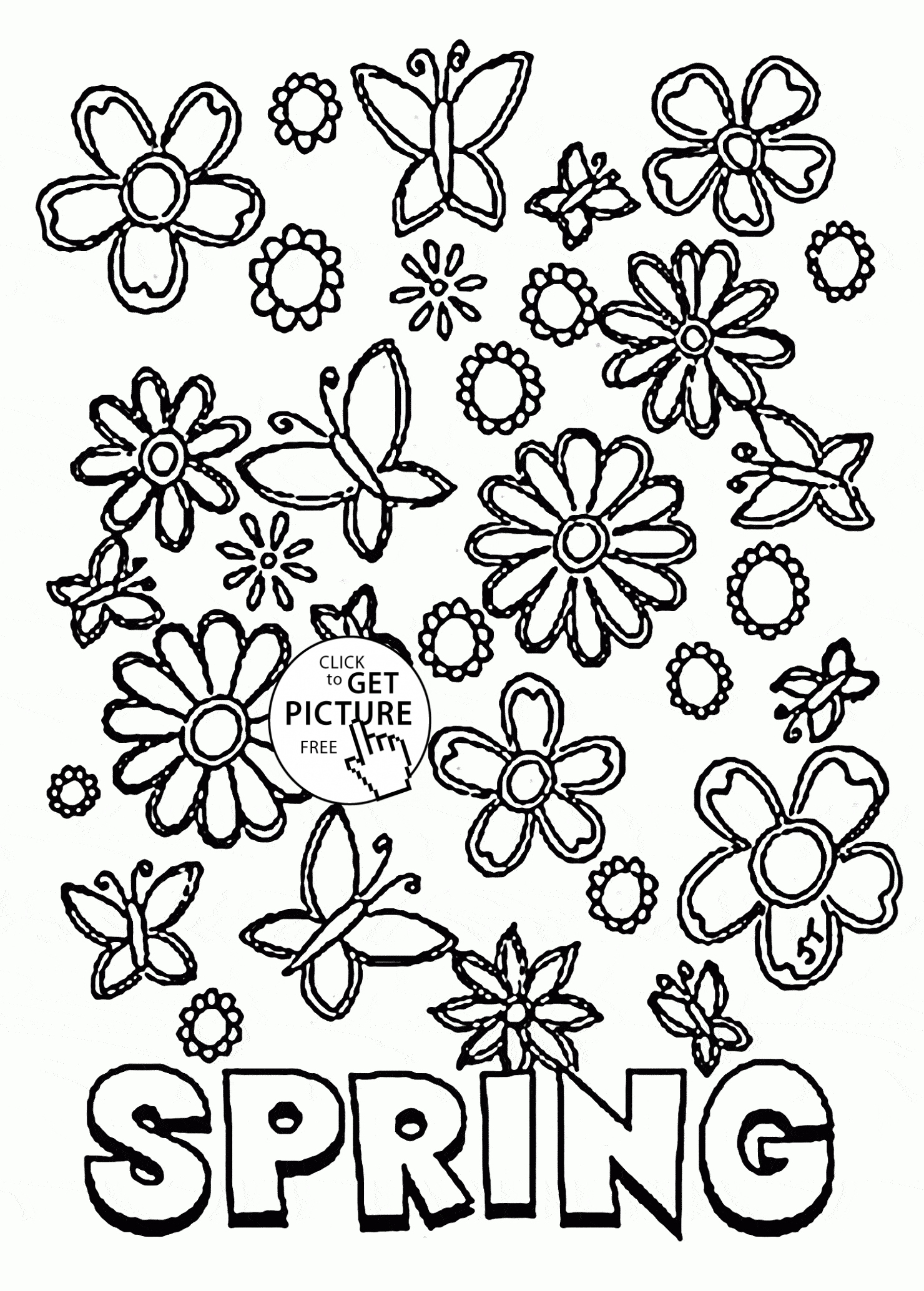 Free Printable Spring Coloring Pages At GetDrawings Free Download Free Printable Spring Coloring Pages At GetDrawings Free Download