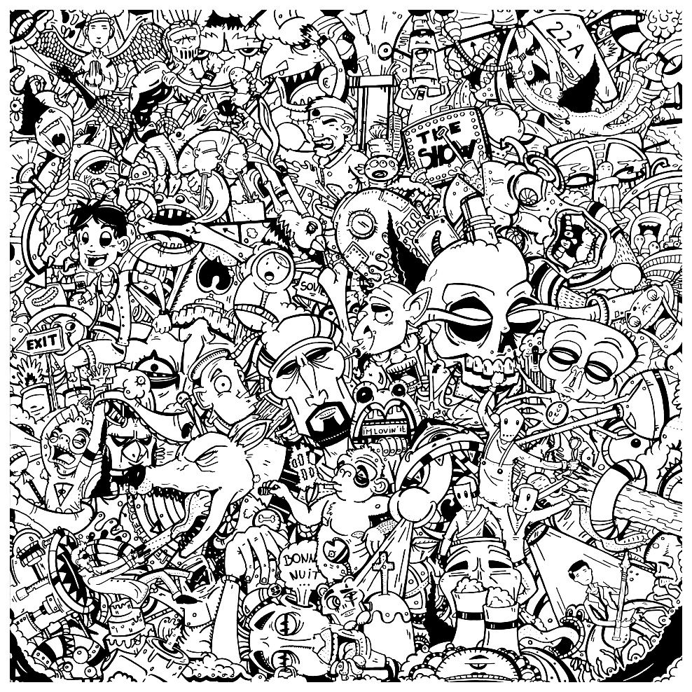 Free Printable Street Art Graffiti Coloring Pages Free Printable Street Art Graffiti Coloring Pages