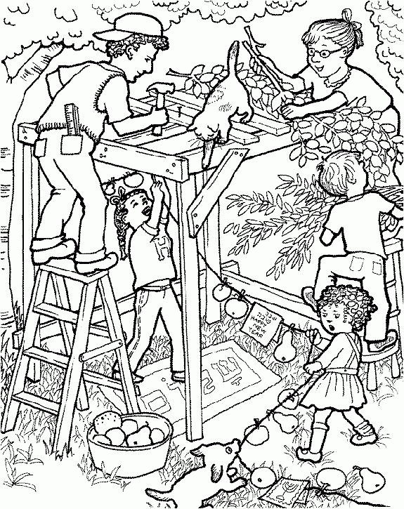 Free Printable Sukkot Coloring Pages Free Printable Sukkot Coloring Pages