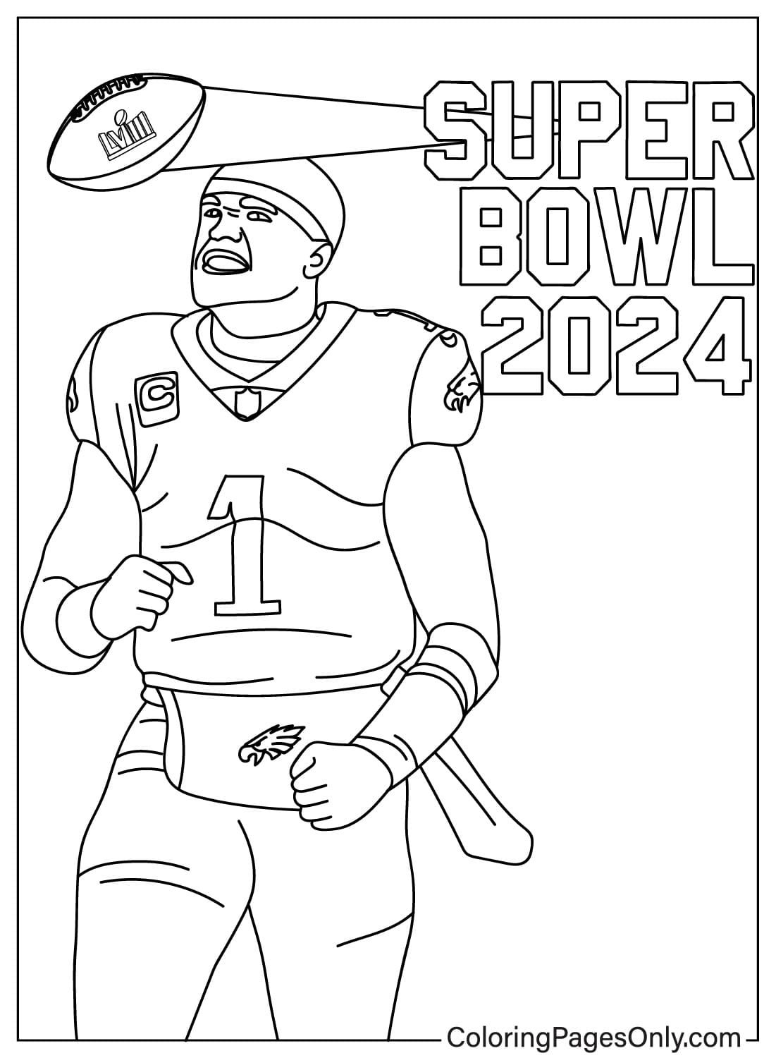 Free Printable Super Bowl Coloring Pages 2025 Rodrigo Lane Free Printable Super Bowl Coloring Pages 2025 Rodrigo Lane