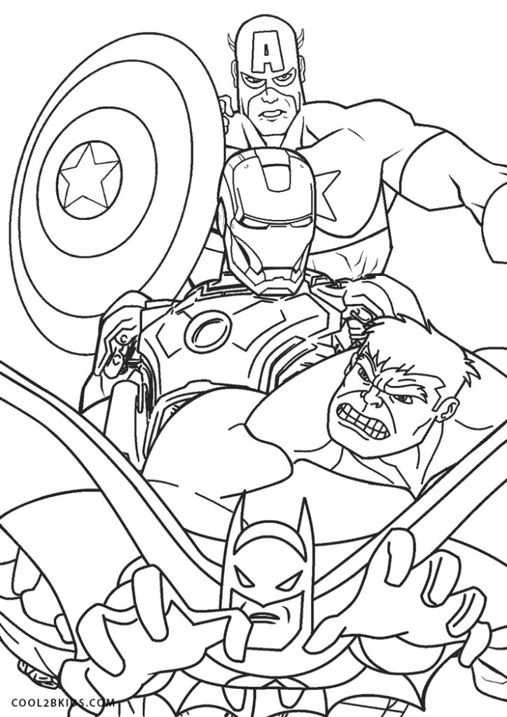 Free Printable Superhero Coloring Pages For Kids Supe Vrogue Co