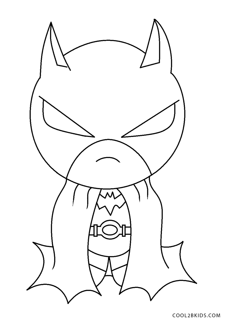 Free Printable Superhero Coloring Pages For Kids