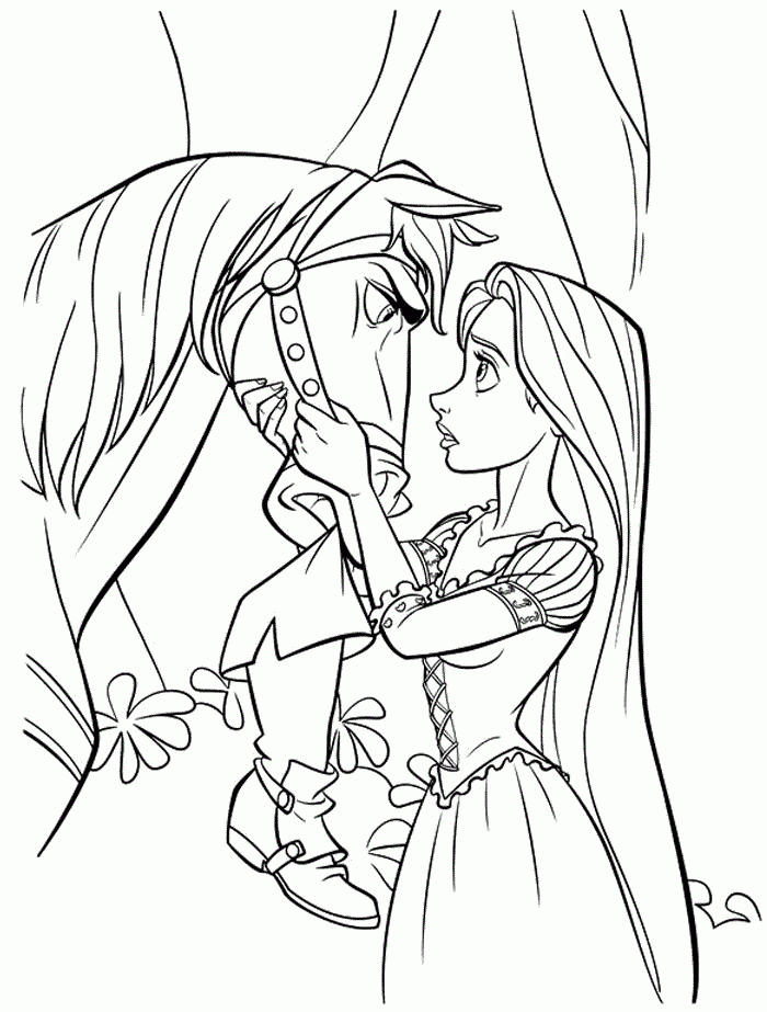 Free Printable Tangled Coloring Pages For Kids Free Printable Tangled Coloring Pages For Kids