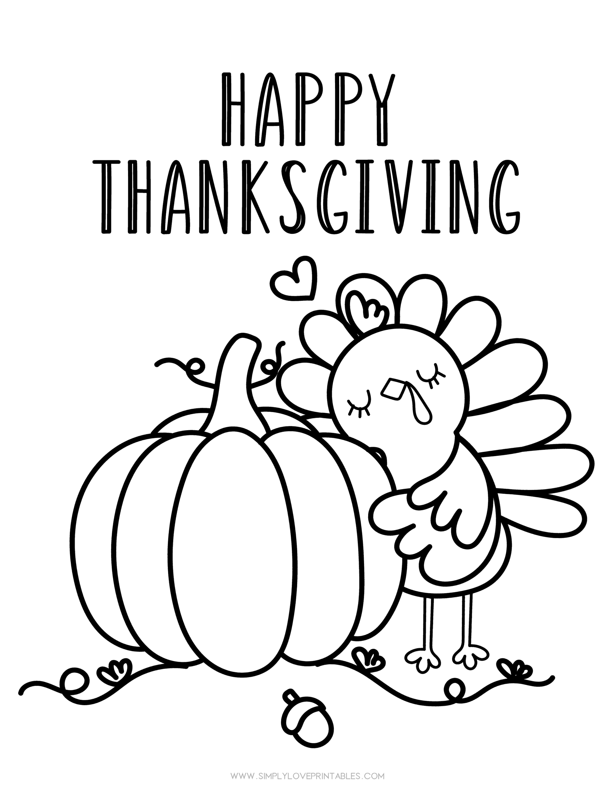Free Printable Thanksgiving Coloring Pages Simply Love Printables Free Printable Thanksgiving Coloring Pages Simply Love Printables
