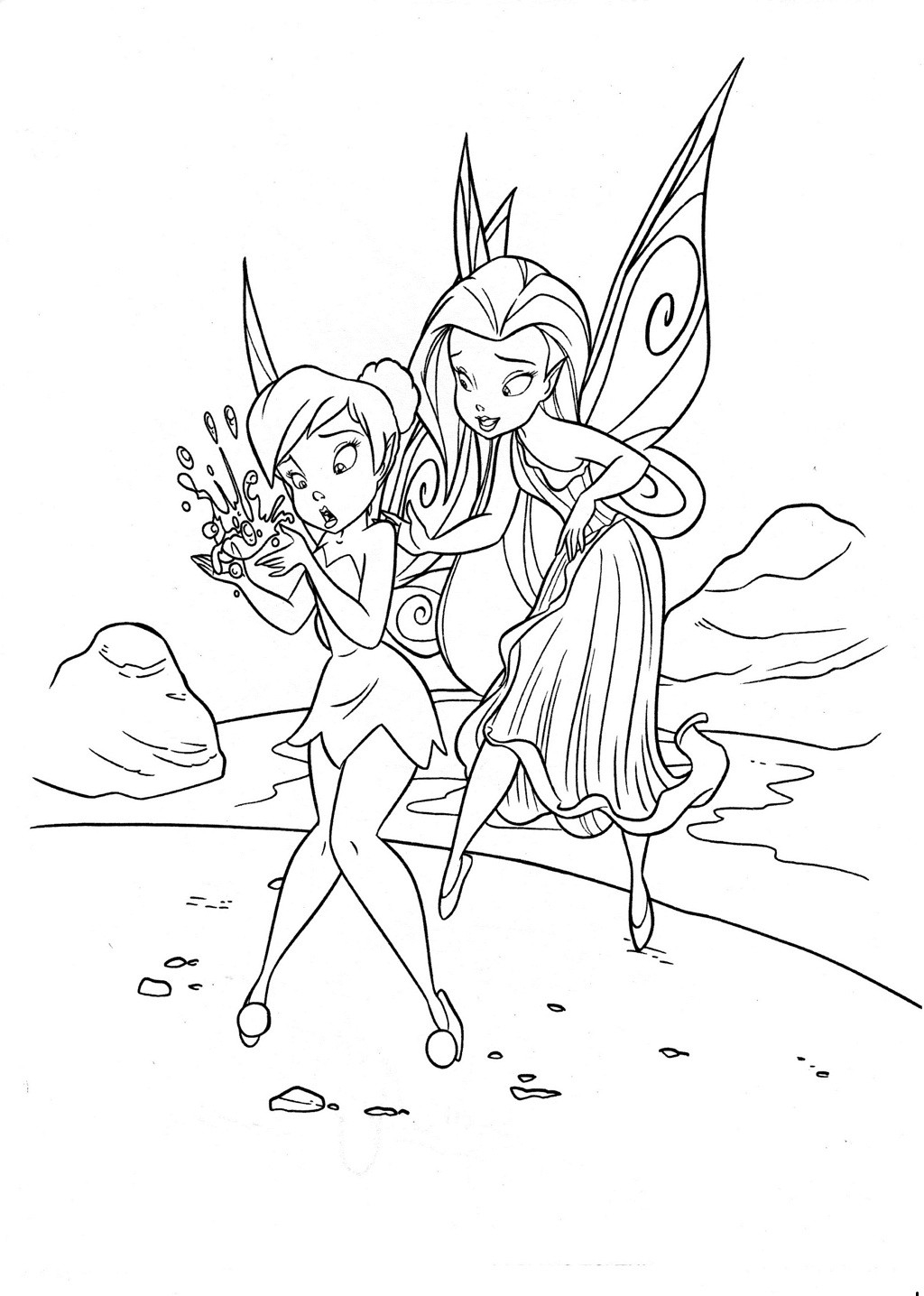 Free Printable Tinkerbell Coloring Pages For Kids Free Printable Tinkerbell Coloring Pages For Kids