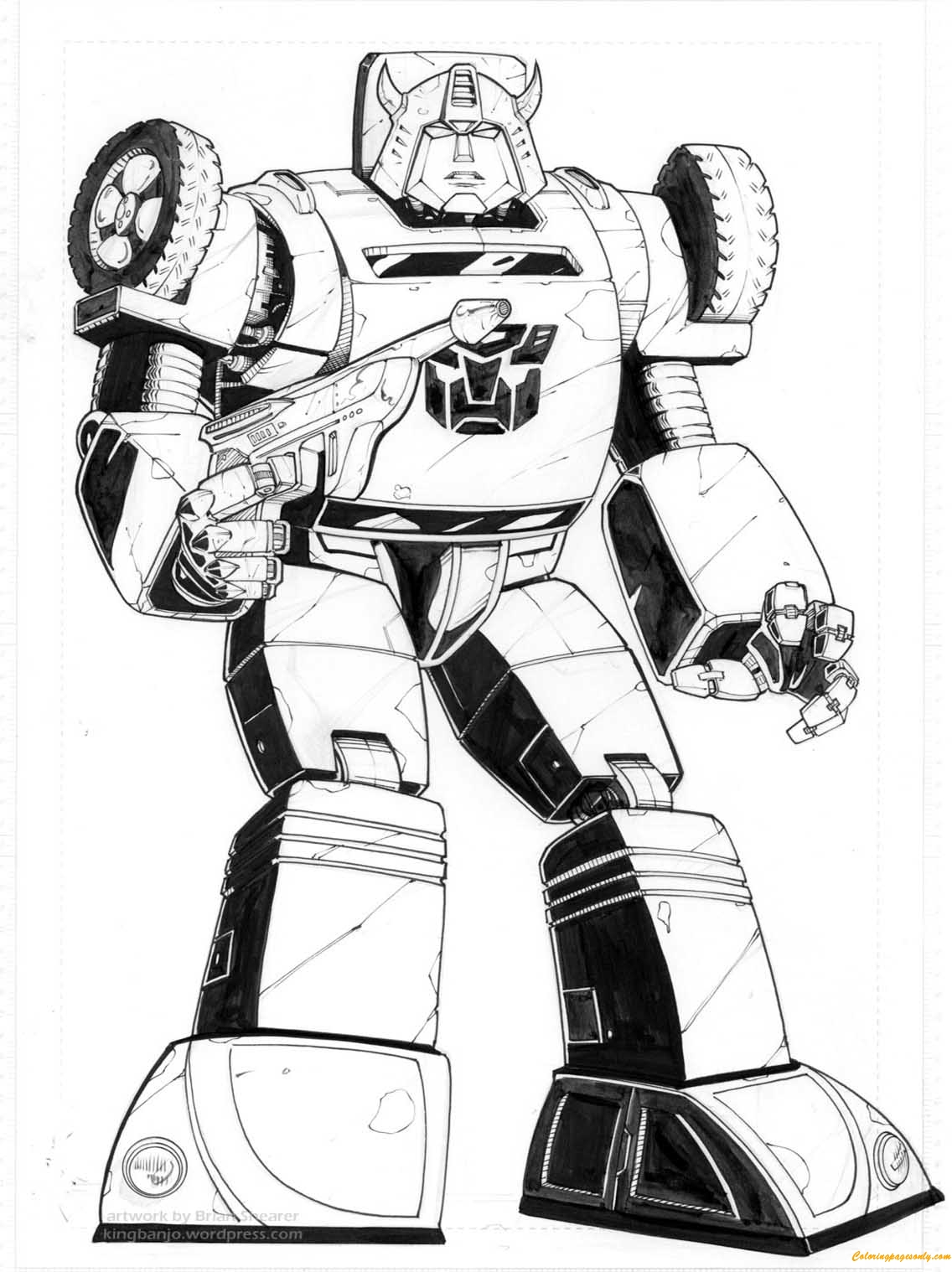 Free Printable Transformers Coloring Pages Free Printable Transformers Coloring Pages