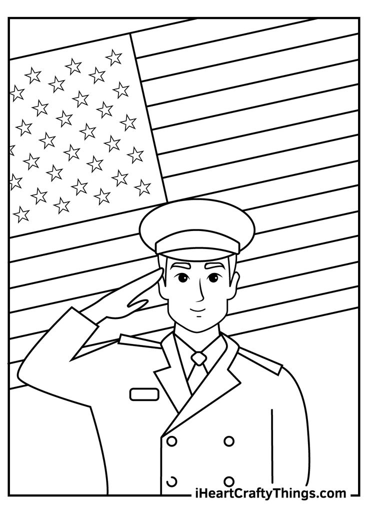 Coloring Pages For Veterans Day Printables Coloring Pages For Veterans Day Printables