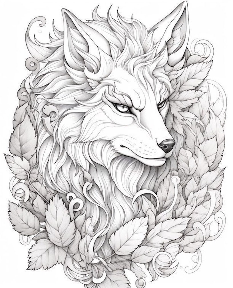 Free Printable Wolf Coloring Pages For Tweens Free Printable Wolf Coloring Pages For Tweens